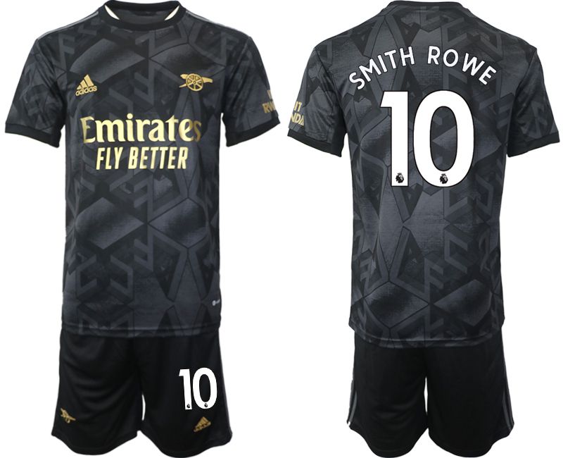 Men 2022-2023 Club Arsenal away black #10 Soccer Jersey->arsenal jersey->Soccer Club Jersey